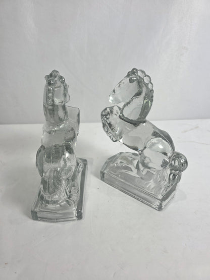 Vtg. 1930s L.E. Smith Horse Bookends