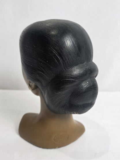 Vtg. 60s Chalkware AA Lady Bust