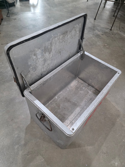 Vtg. Jax Beer Aluminum Cooler