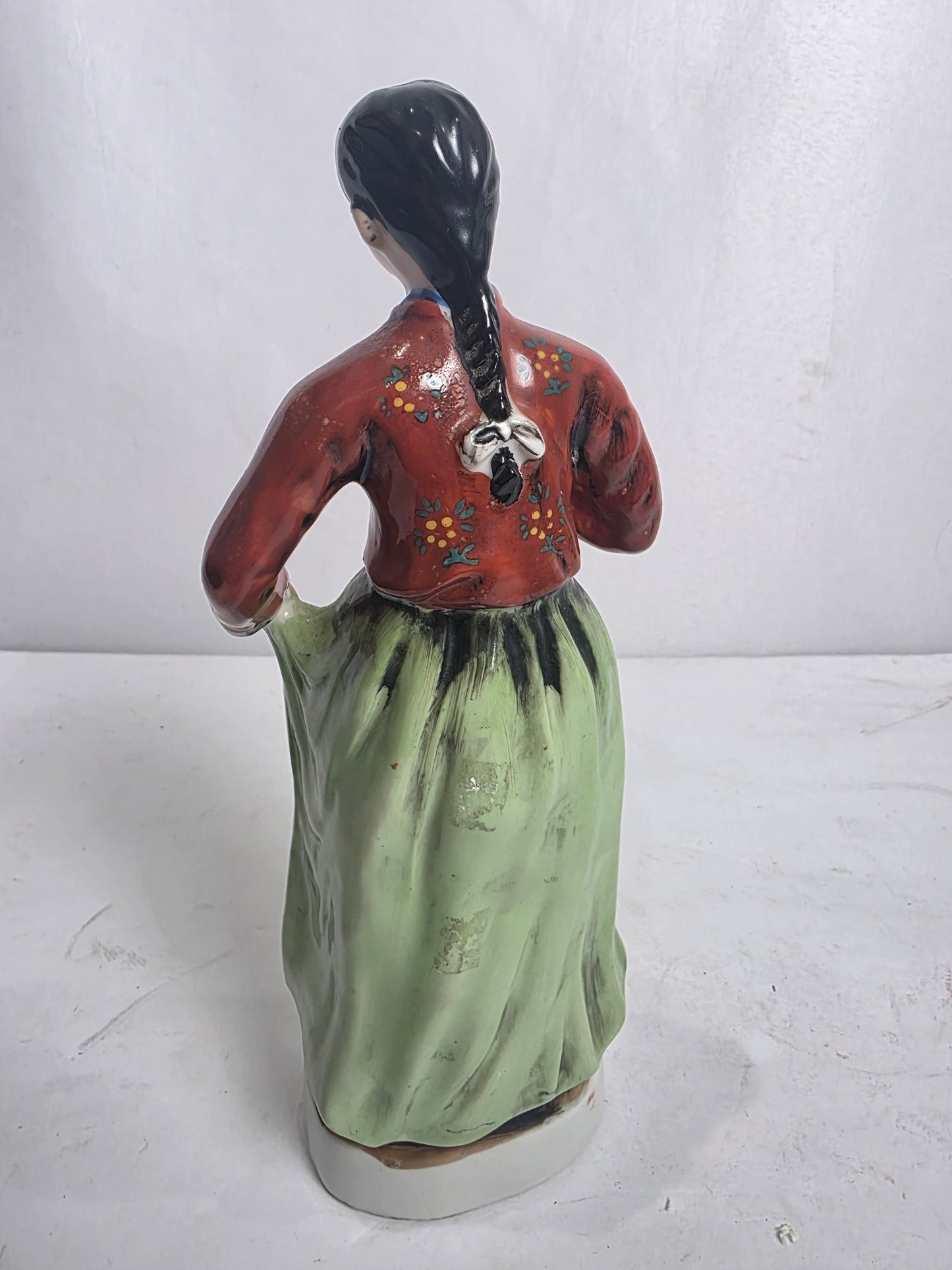Vtg. Japanese Hand-painted Woman Figurine