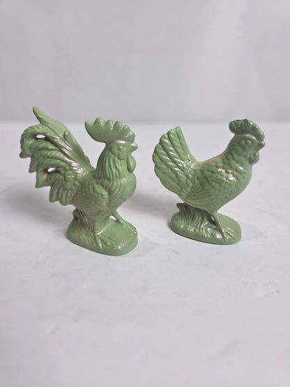 Vtg. Mantic Mold Hen/Rooster Set