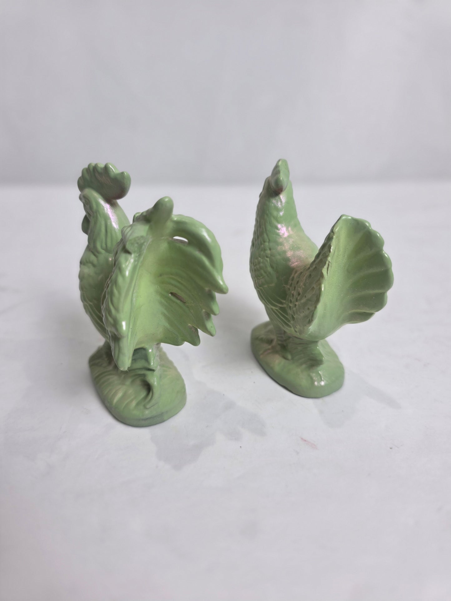 Vtg. Mantic Mold Hen/Rooster Set
