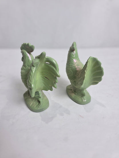 Vtg. Mantic Mold Hen/Rooster Set