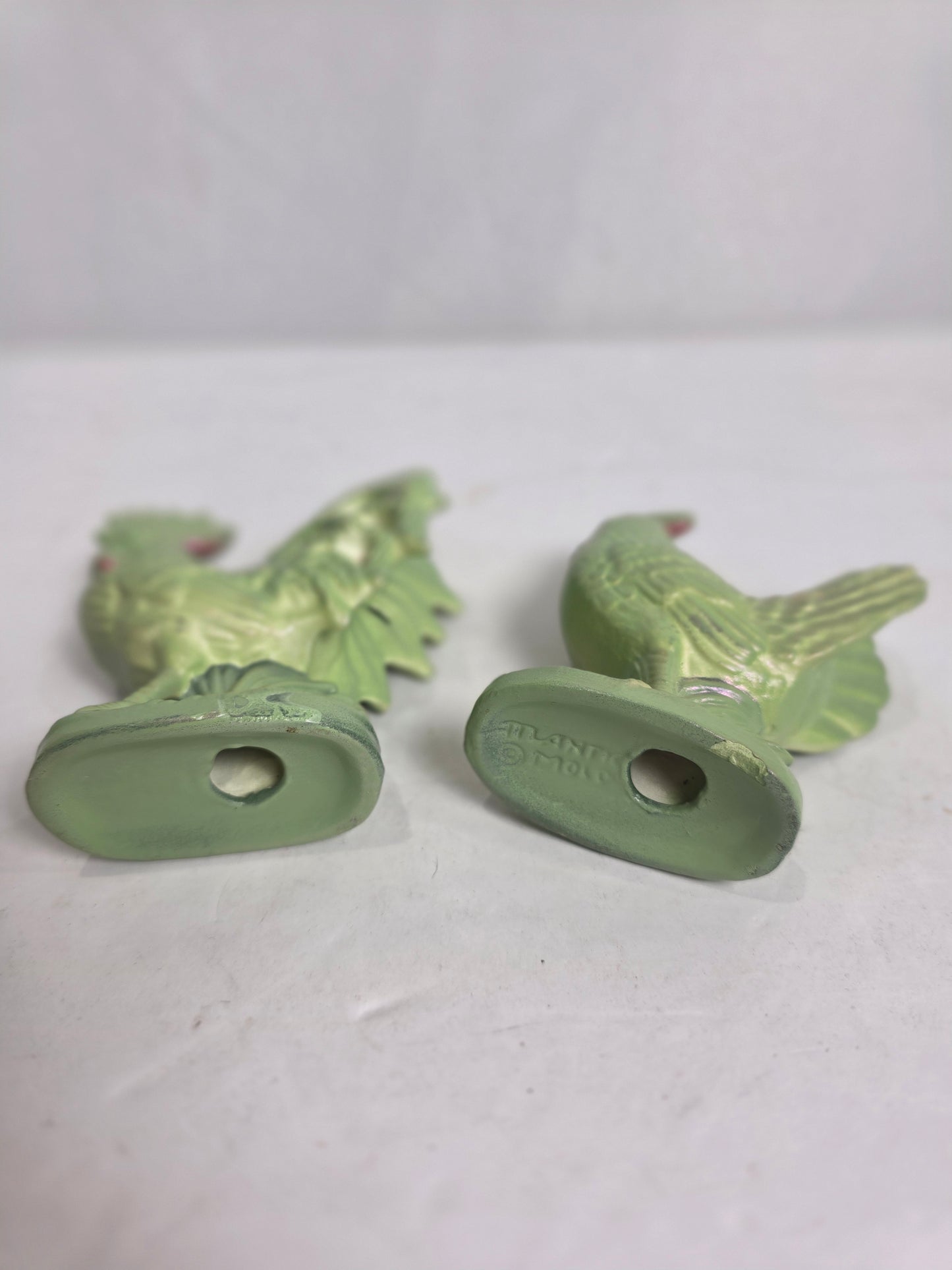 Vtg. Mantic Mold Hen/Rooster Set
