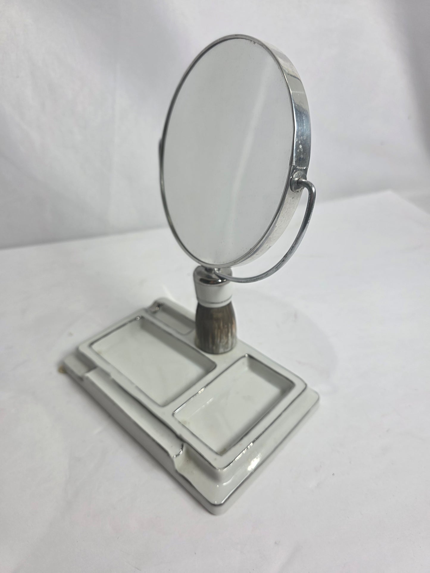 Vtg. Mid-Century Shaving Mirror Stand