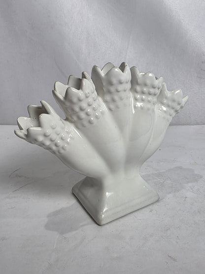 Vtg. Mid-Century Ceramic Five-Finger Vase