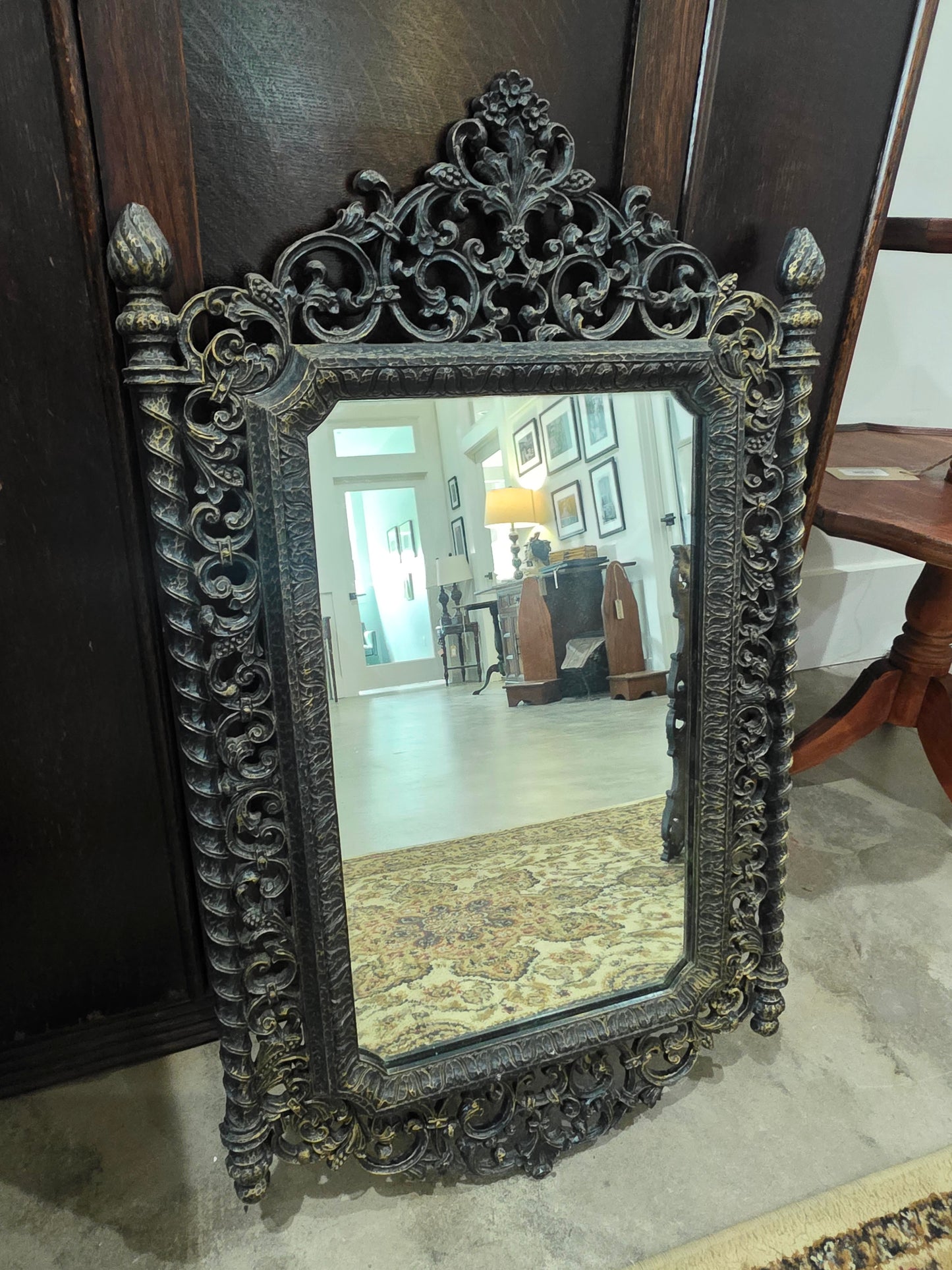 Vtg. 70s Gothic Mirror