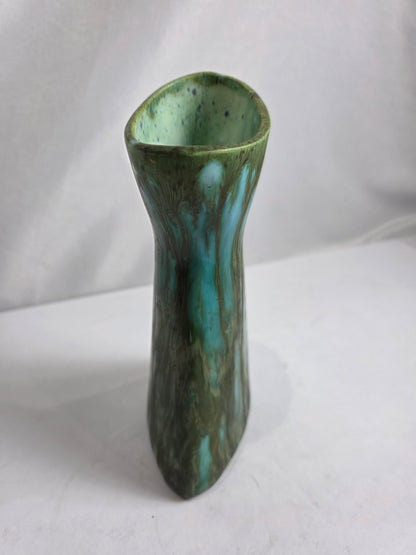 Vtg. MCM Fat Lava Ceramic Vase