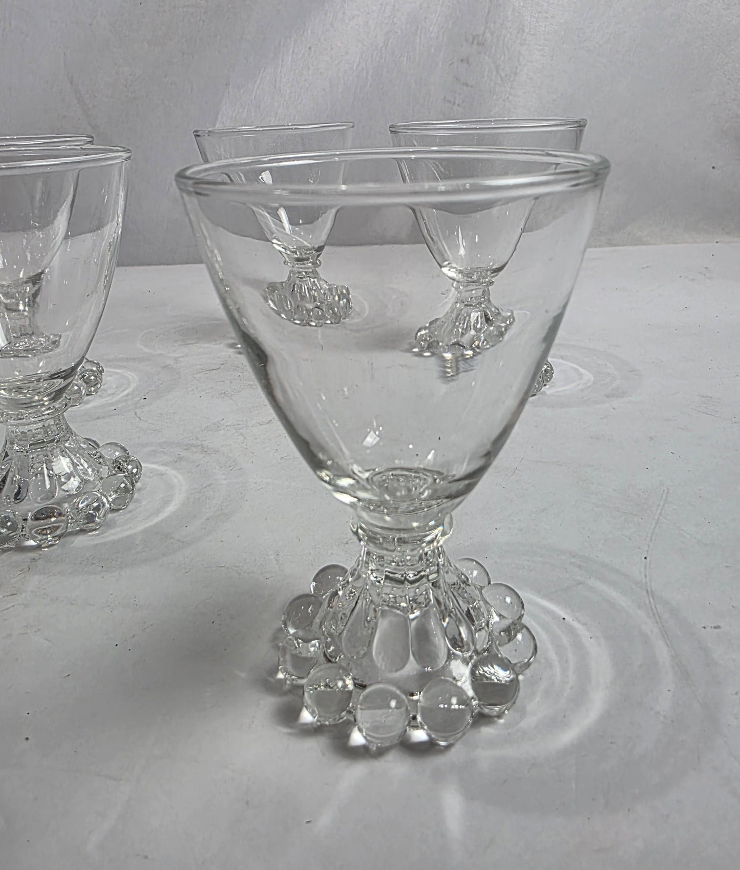 Set of 5 Anchor Hocking Boopie Glasses