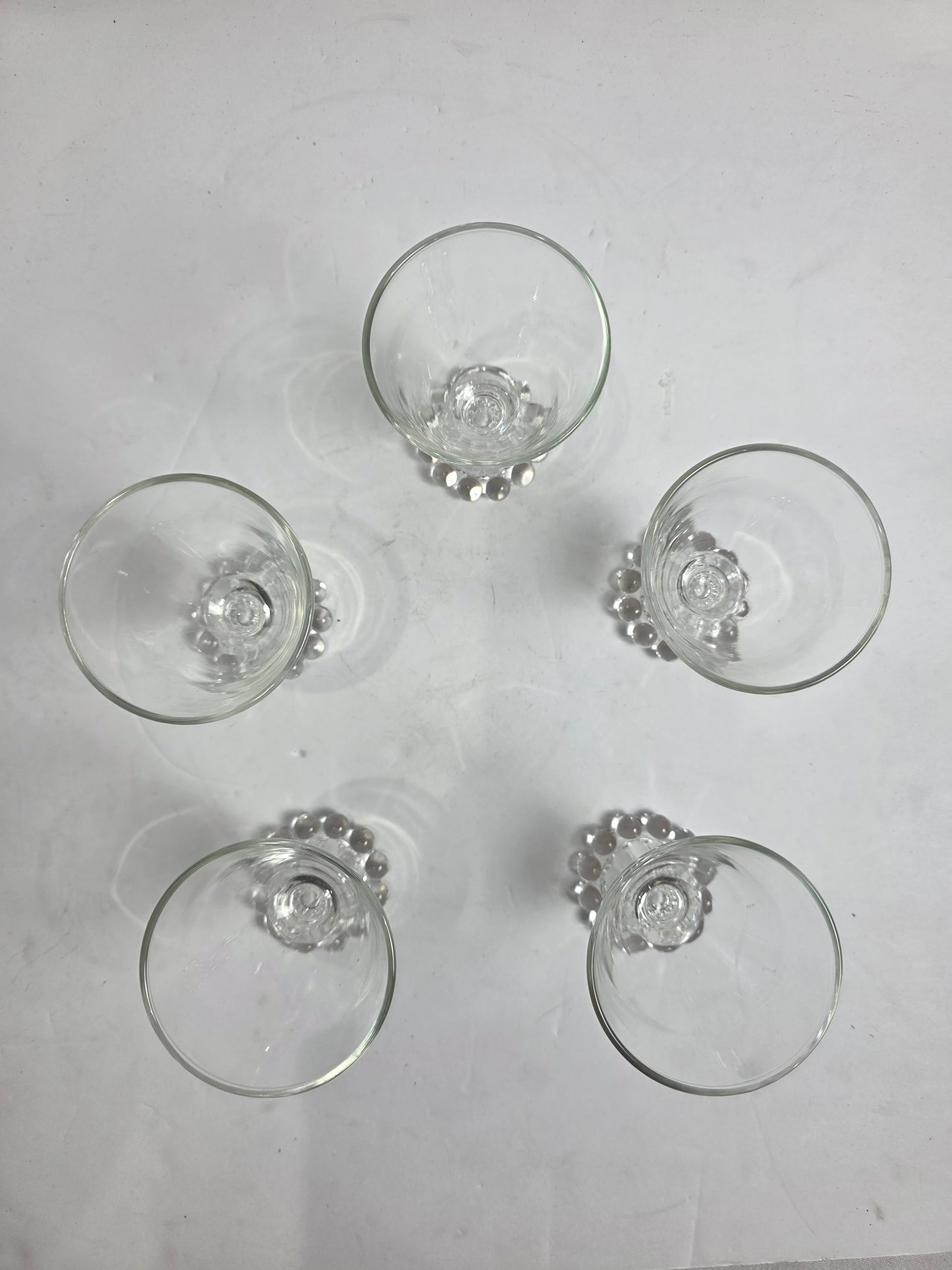 Set of 5 Anchor Hocking Boopie Glasses