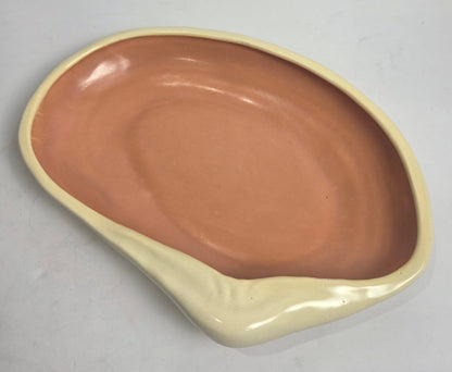 Vtg. MCM Metlox Shell Serving Dish