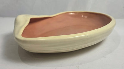 Vtg. MCM Metlox Shell Serving Dish
