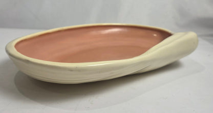 Vtg. MCM Metlox Shell Serving Dish