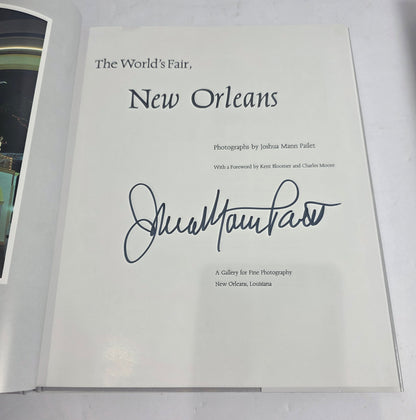 Vtg. SIGNED 1984 World's Fair New Orleans Photo Book