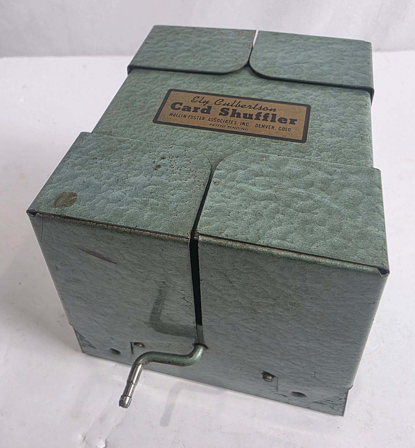 Vtg. Ely Culbertson Card Shuffler