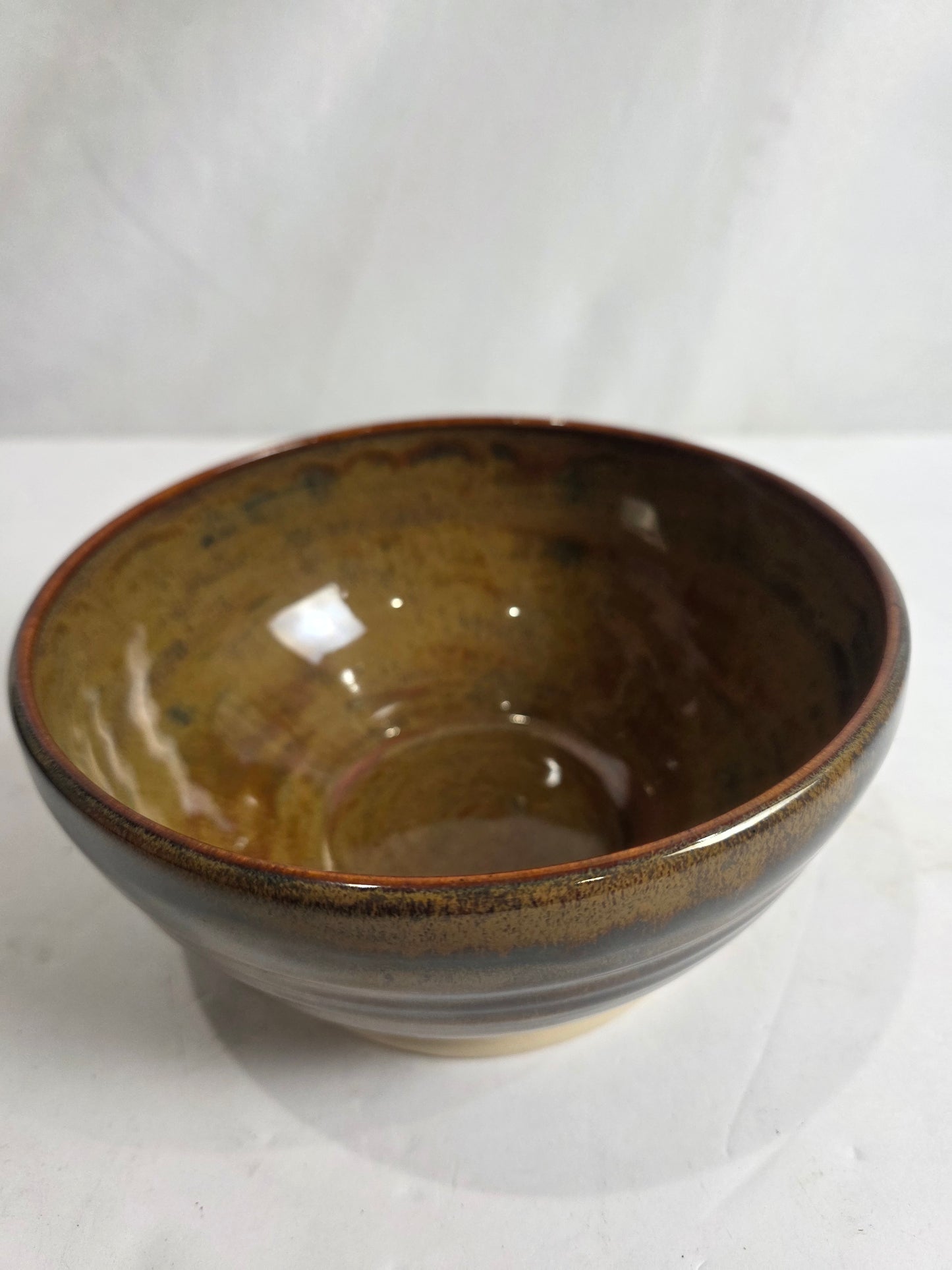 Black/Brown Ceramic Bowl - CSMJW