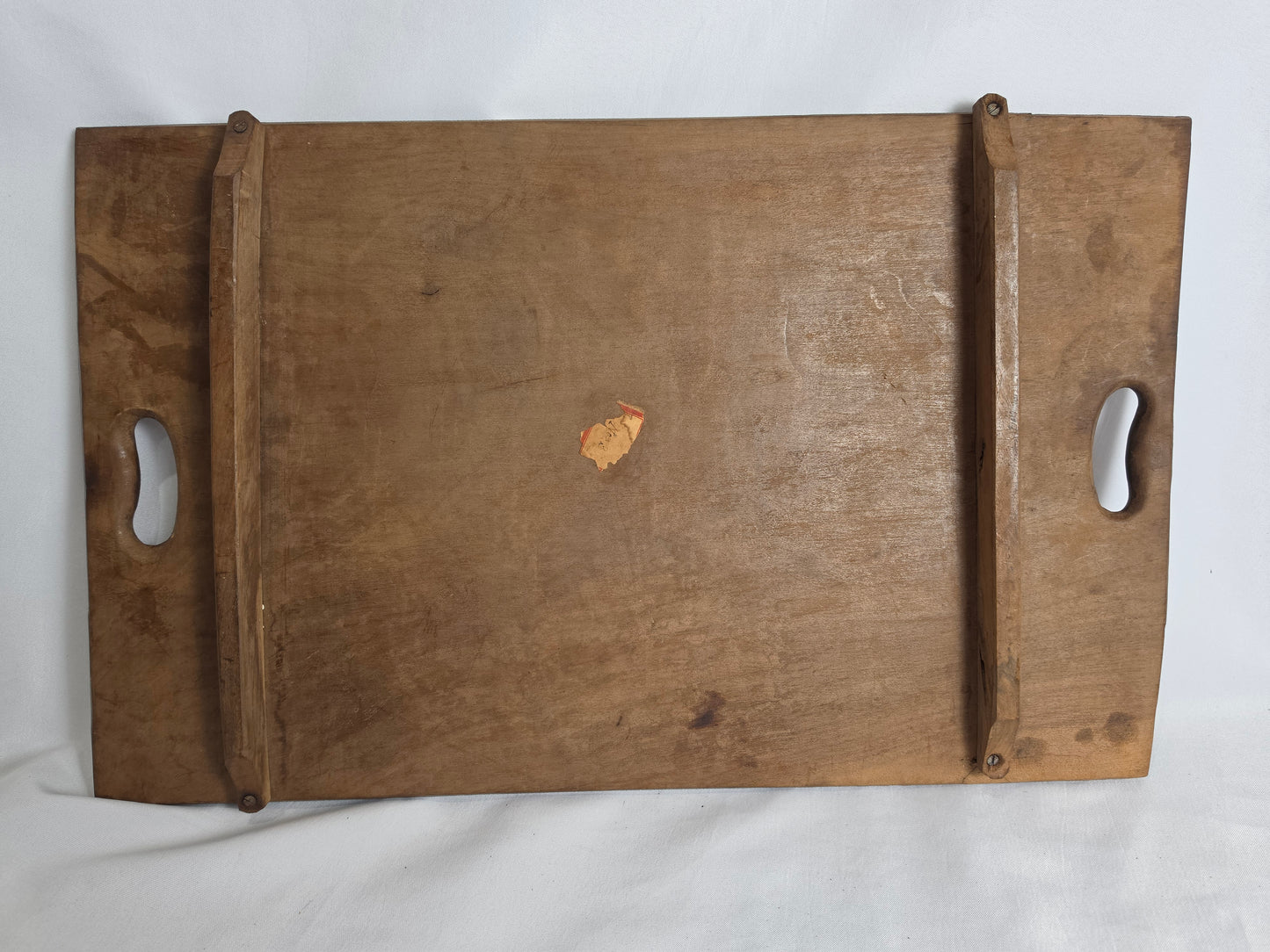 anglo-Indian walnut wood serving tray CSHW