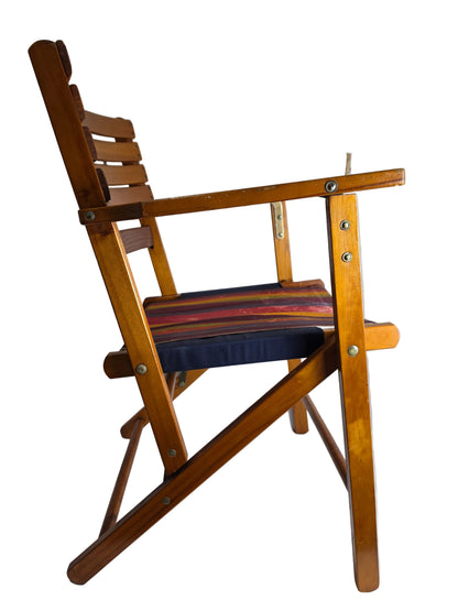 vintage style wooden folding chair CSHW