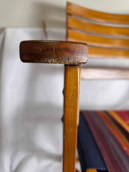 vintage style wooden folding chair CSHW