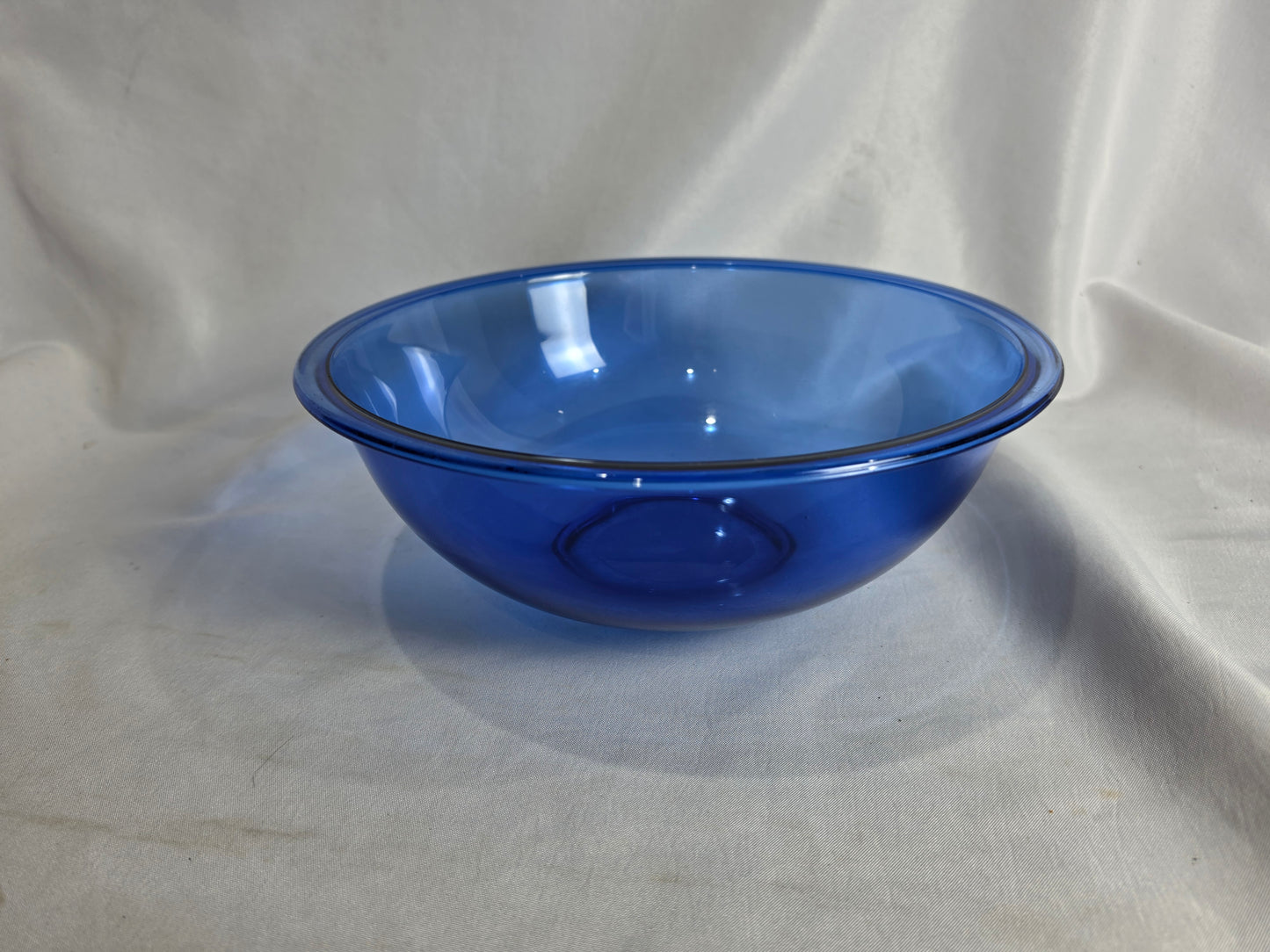 1950's Blue Pyrex nesting mixing bowl set CSHW