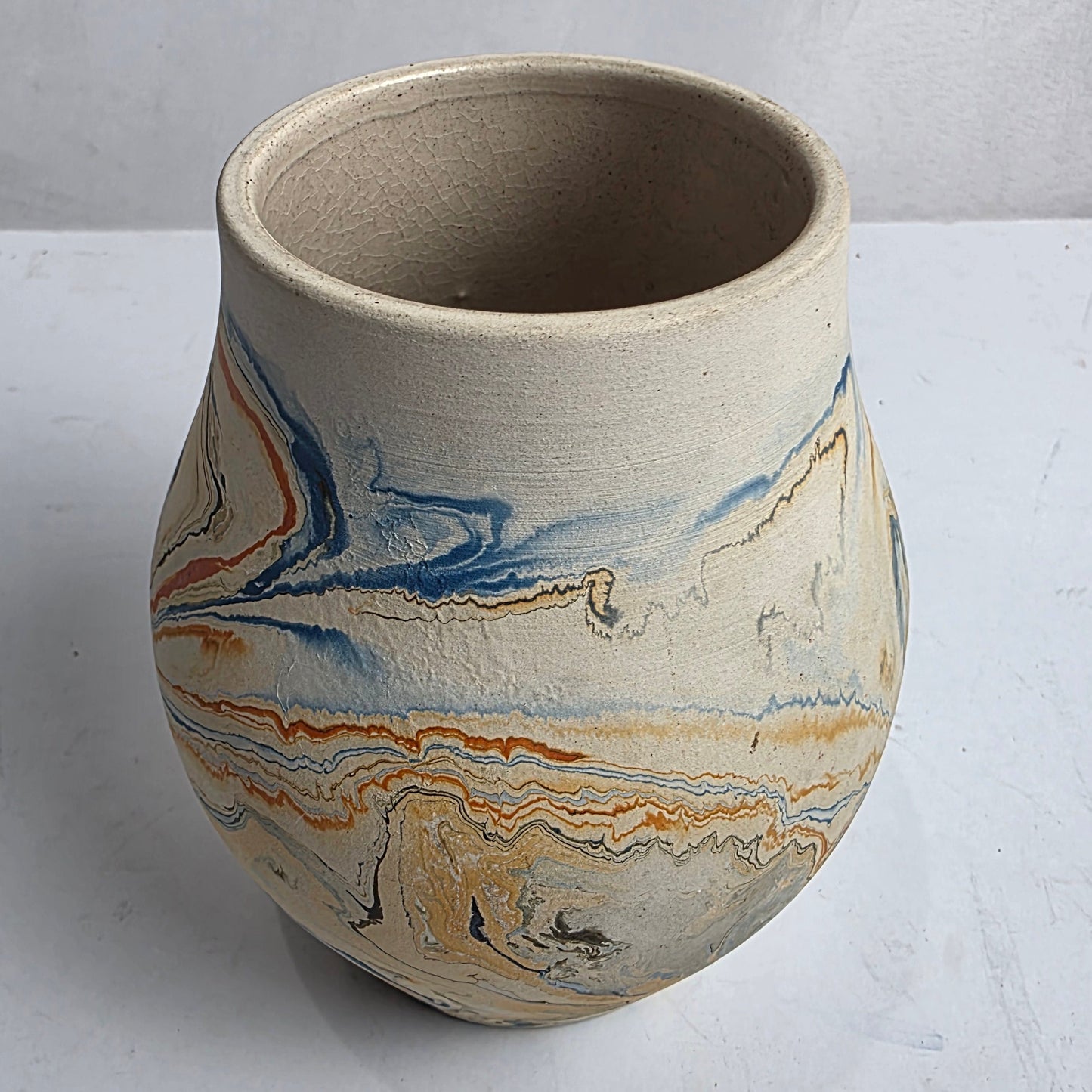 Vtg. Nemadji Pottery Vase (CSHW)