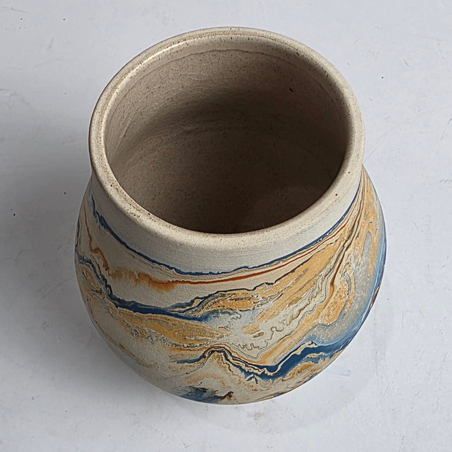 Vtg. Nemadji Pottery Vase (CSHW)
