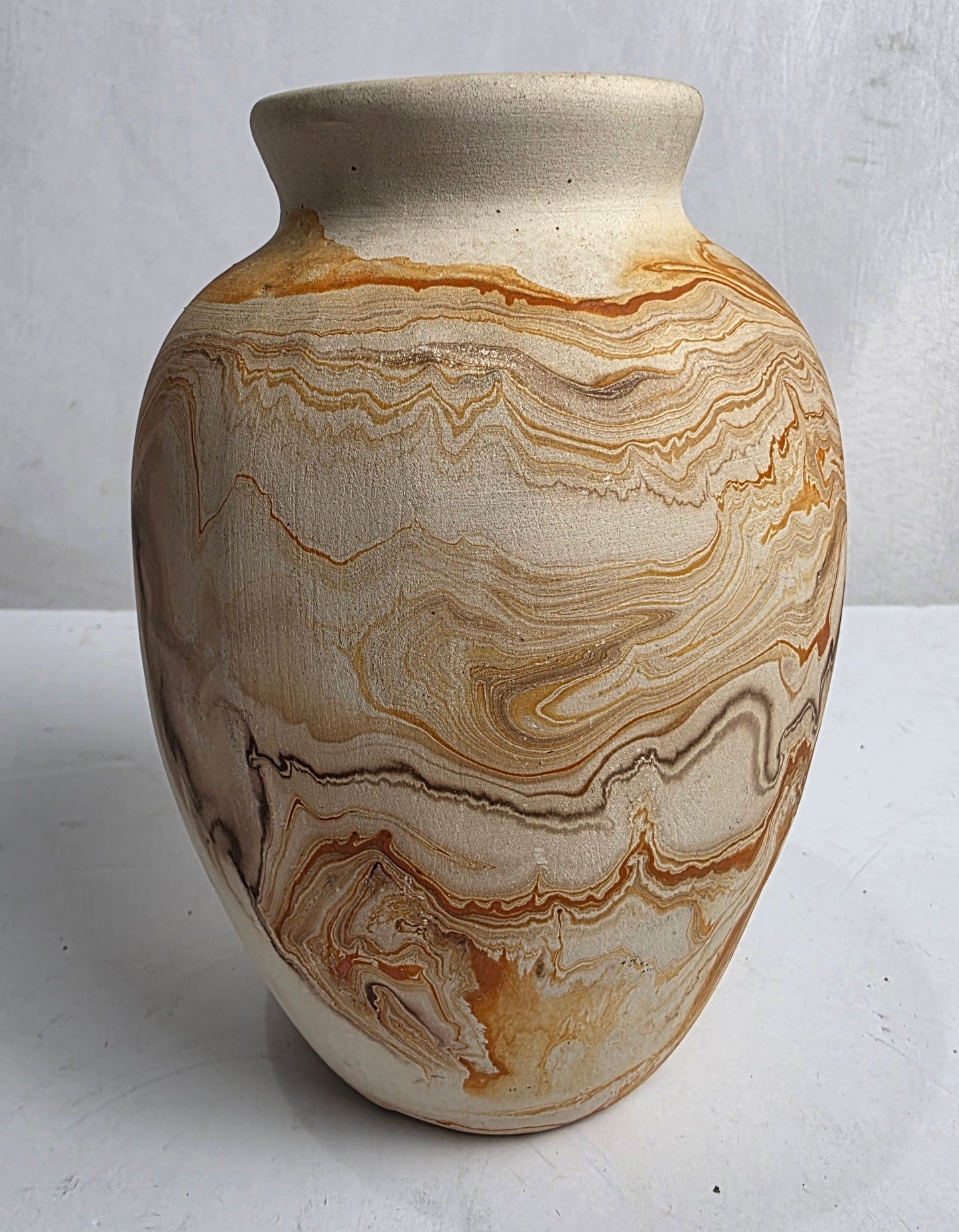 Vtg. Nemadji Pottery Vase (CSHW)