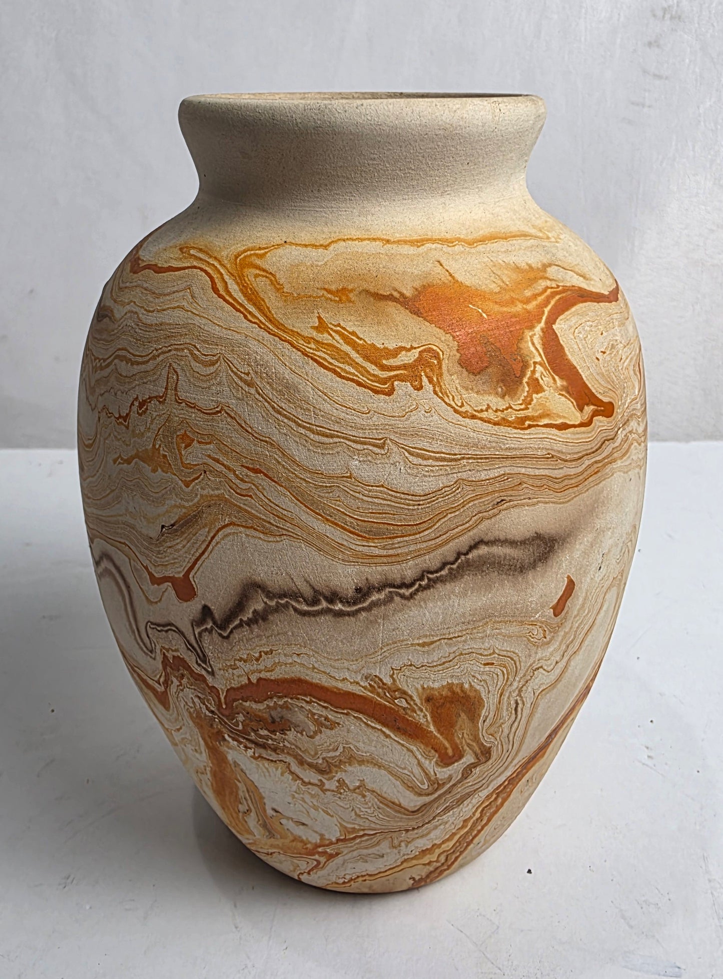 Vtg. Nemadji Pottery Vase (CSHW)