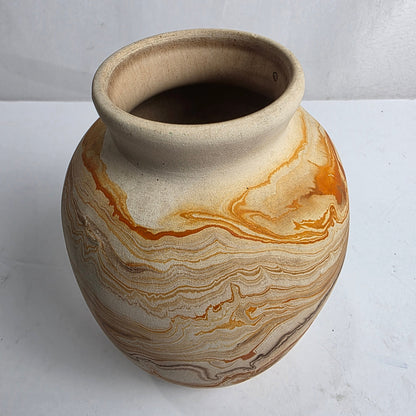 Vtg. Nemadji Pottery Vase (CSHW)