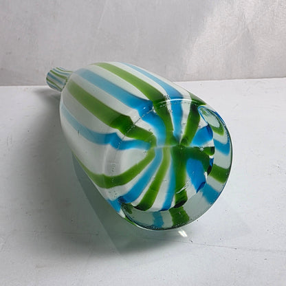 Vtg. Murano Vase Stripes (CSHW)