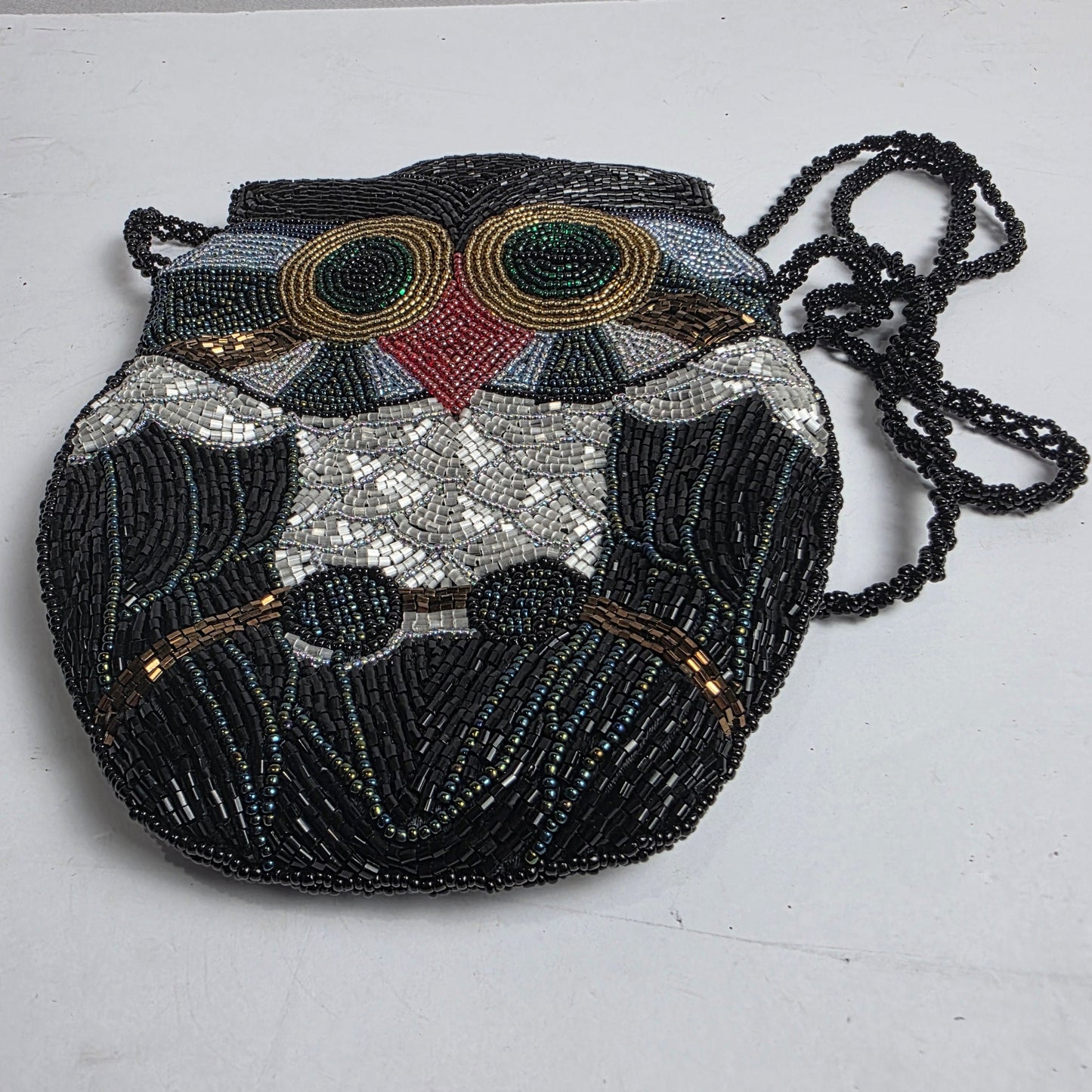 Vtg. Owl Beaded Handbag (CSHW)