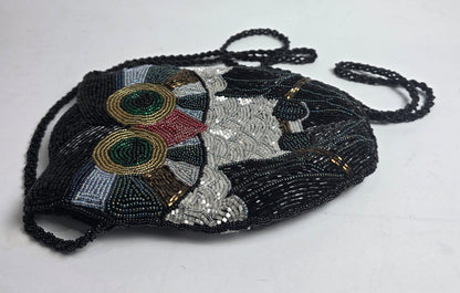 Vtg. Owl Beaded Handbag (CSHW)