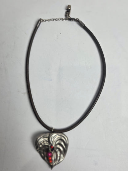 Vtg. Mignon Faget Leaf Repurposed Necklace (CSHW)