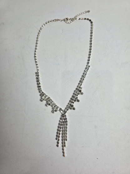 Vtg. 1980s Rhinestone Necklace (CSHW)