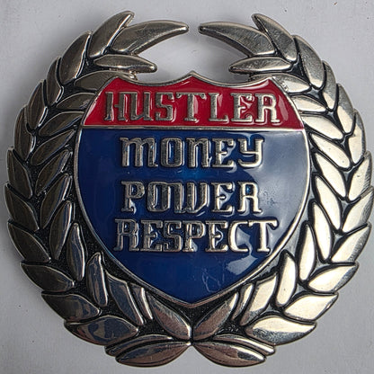 Hustler Money Power Respect Belt Buckle