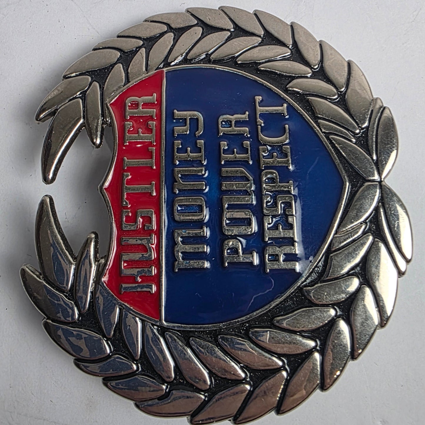 Hustler Money Power Respect Belt Buckle