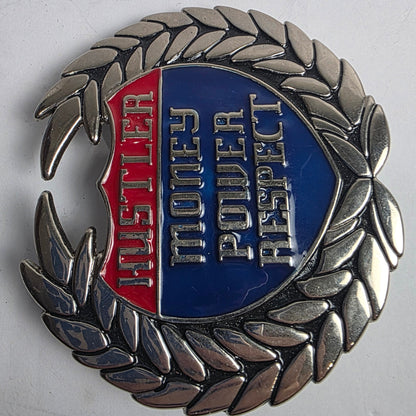 Hustler Money Power Respect Belt Buckle