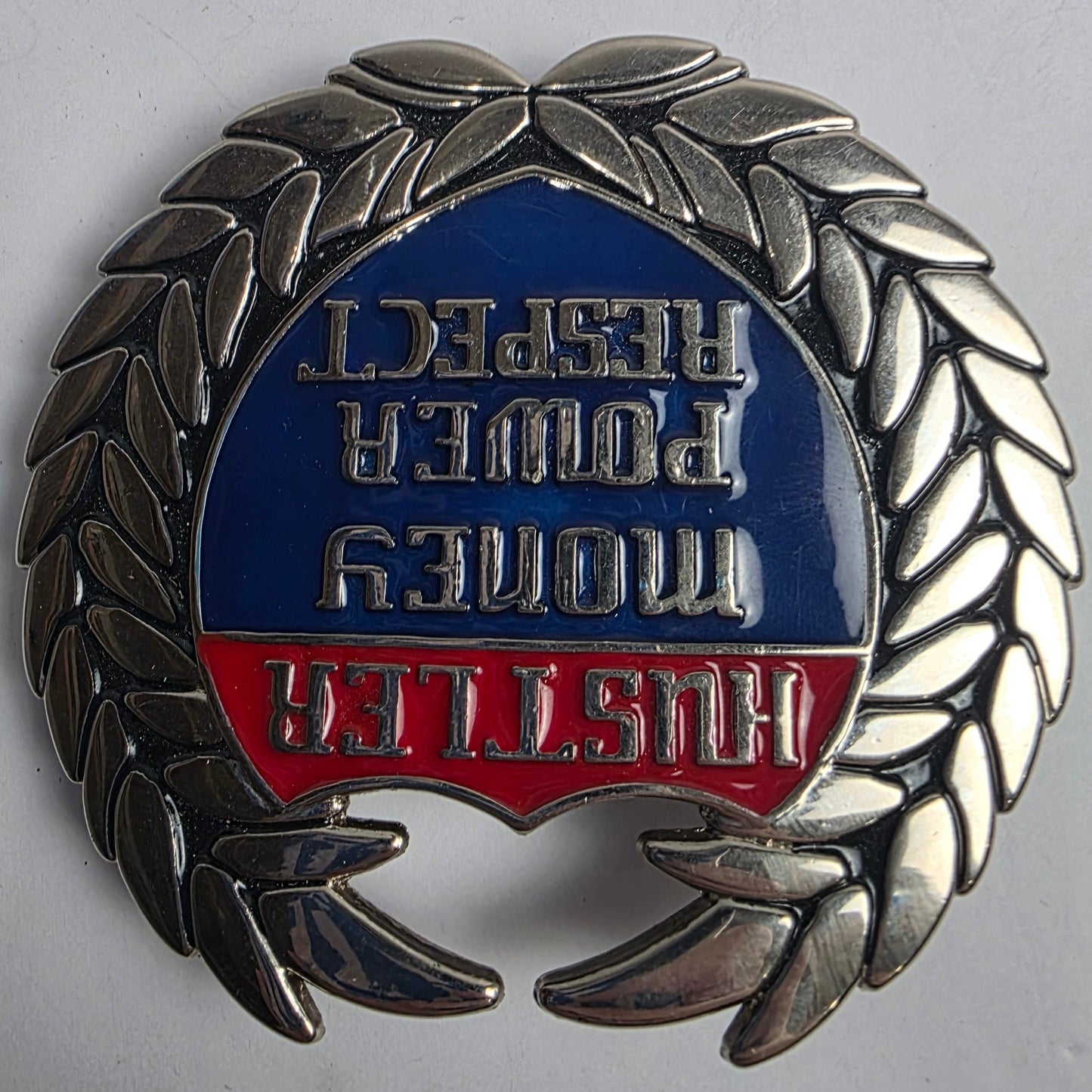 Hustler Money Power Respect Belt Buckle