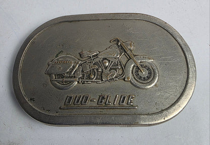 Vtg. Harley-Davidson Duo-Glide Belt Buckle