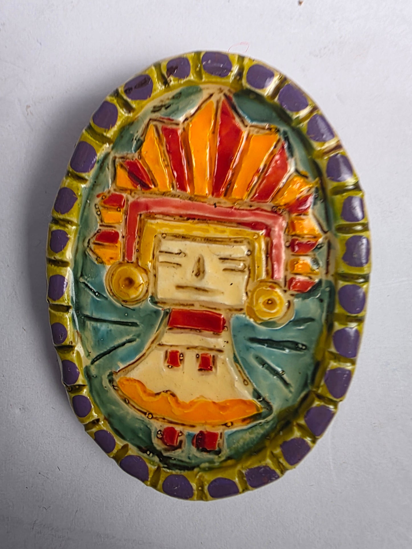 Vtg. Brooch Made in W. Germany