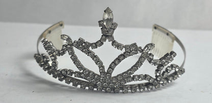 Vtg. Rhinestone Tiara (CSHW)