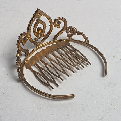 Vtg. Rhinestone Tiara - Breakfast at Tiffany's (CSHW)