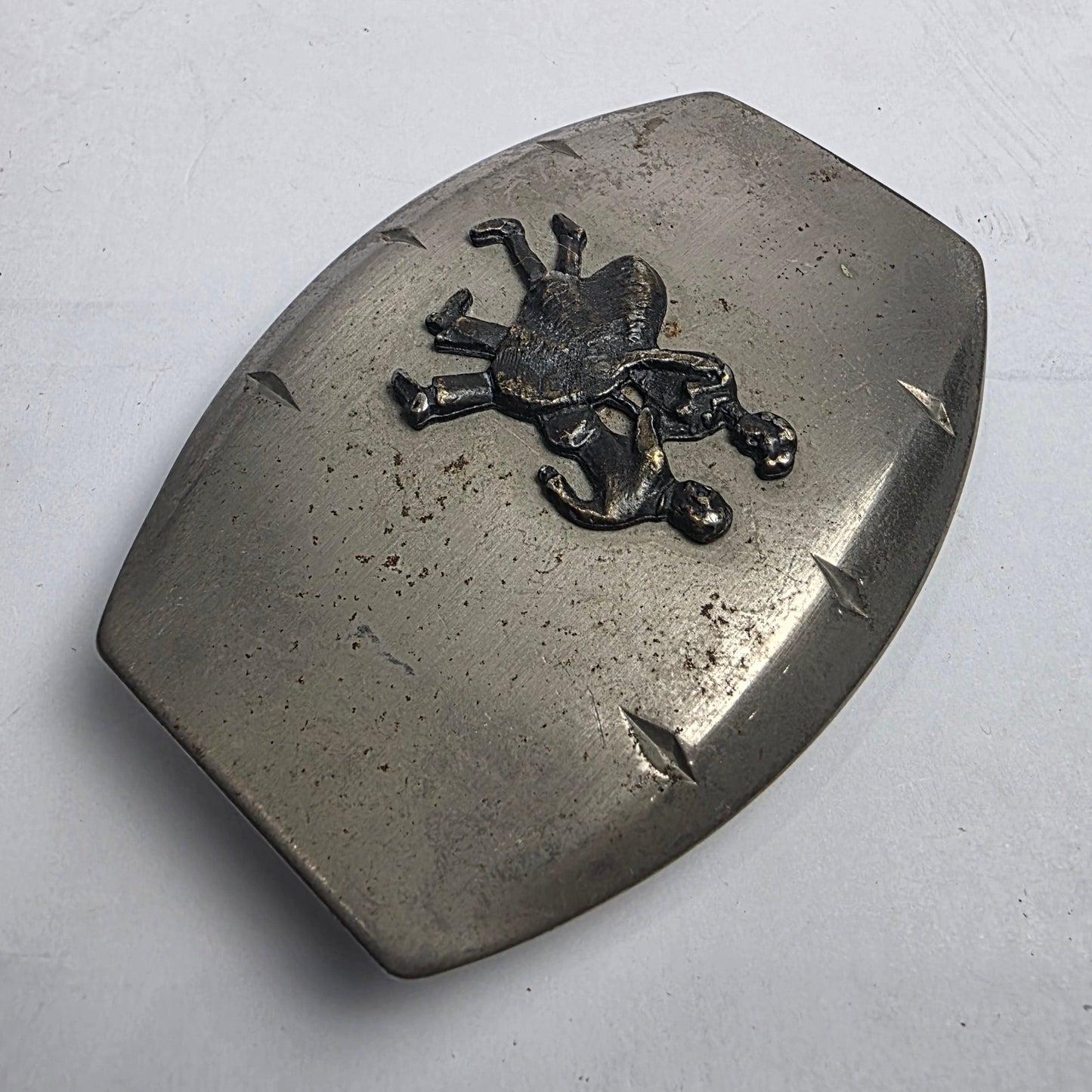 Vtg. Square Dancing Belt Buckle (CSHW)