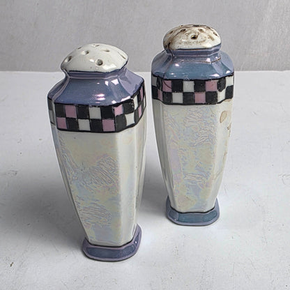 Vtg. Japanese Lusterware S & P Shakers