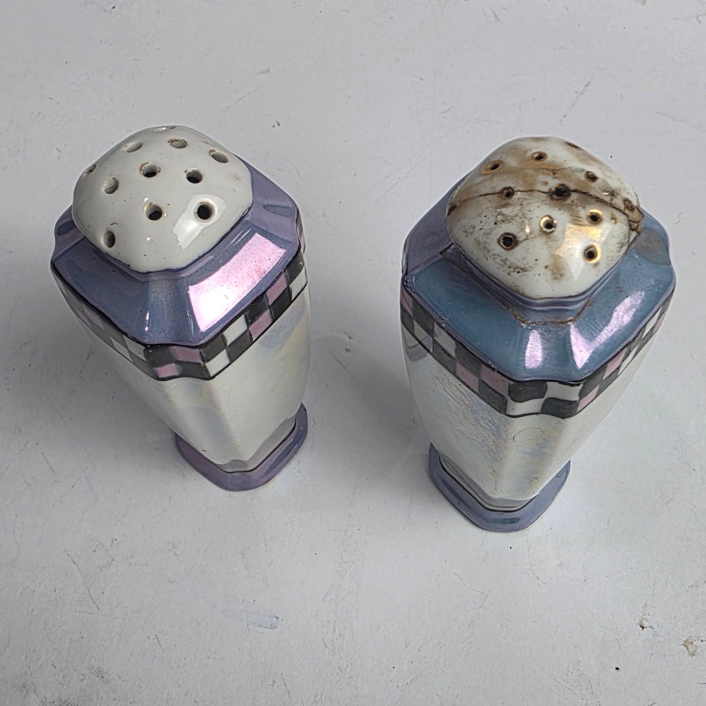 Vtg. Japanese Lusterware S & P Shakers