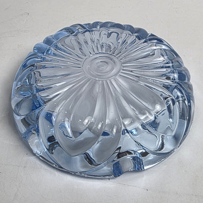 Vtg. Cambridge Glass Company Blue Ashtray