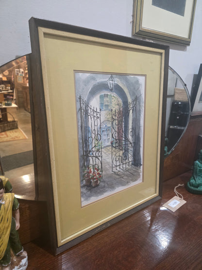 "Wishing Gates" Hal Rice Original Signed (CSHW)