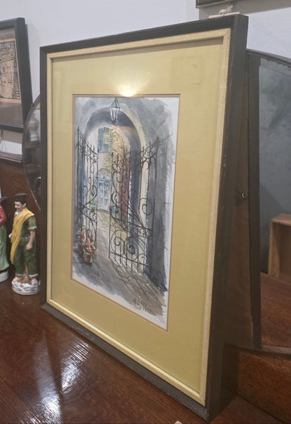 "Wishing Gates" Hal Rice Original Signed (CSHW)