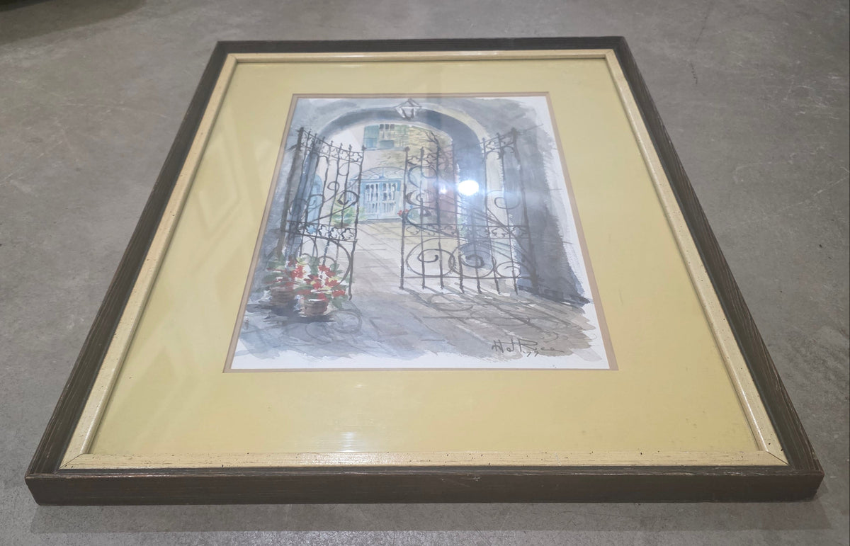 "Wishing Gates" Hal Rice Original Signed (CSHW)