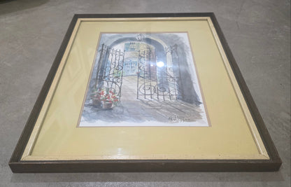 "Wishing Gates" Hal Rice Original Signed (CSHW)